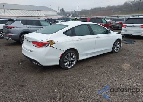 2015 Chrysler 200 S из США, поврежденный, VIN 1C3CCCDG7FN648710